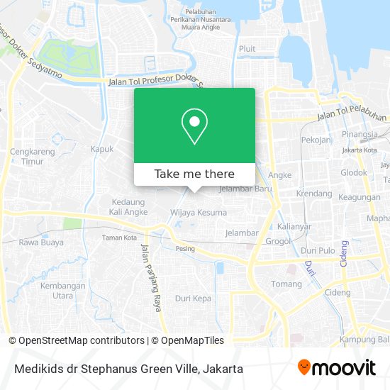 Medikids dr Stephanus Green Ville map