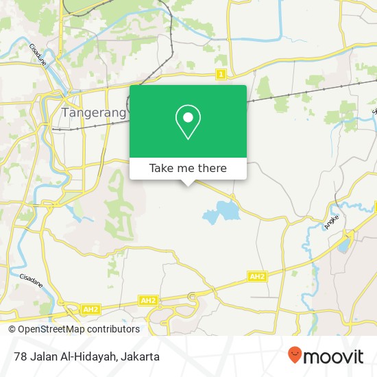 78 Jalan Al-Hidayah map