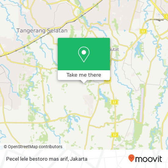 Pecel lele bestoro mas arif map