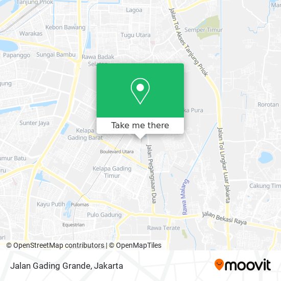 Jalan Gading Grande map