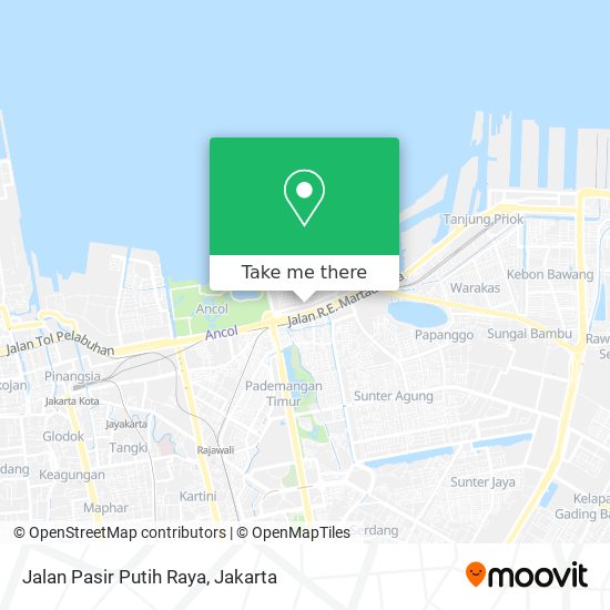 Jalan Pasir Putih Raya map