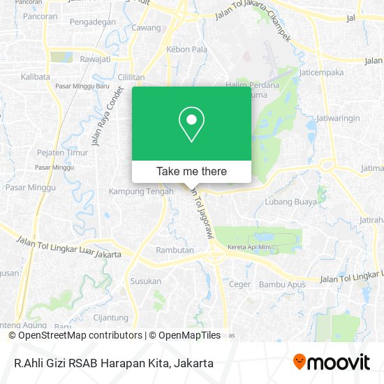 R.Ahli Gizi RSAB Harapan Kita map