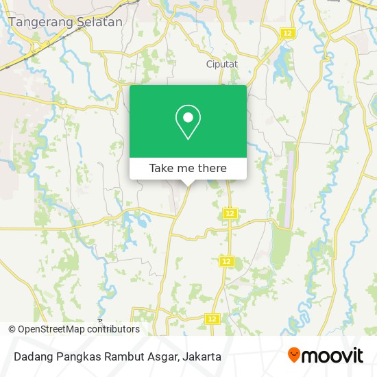 Dadang Pangkas Rambut Asgar map