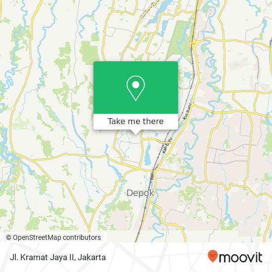 Jl. Kramat Jaya II map