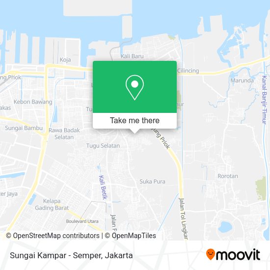 Sungai Kampar - Semper map