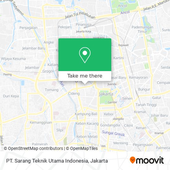 PT. Sarang Teknik Utama Indonesia map