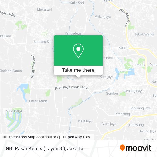 GBI Pasar Kemis ( rayon 3 ) map