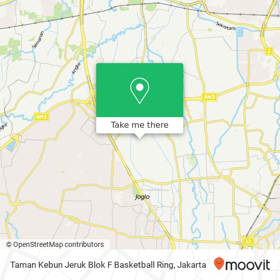 Taman Kebun Jeruk Blok F Basketball Ring map