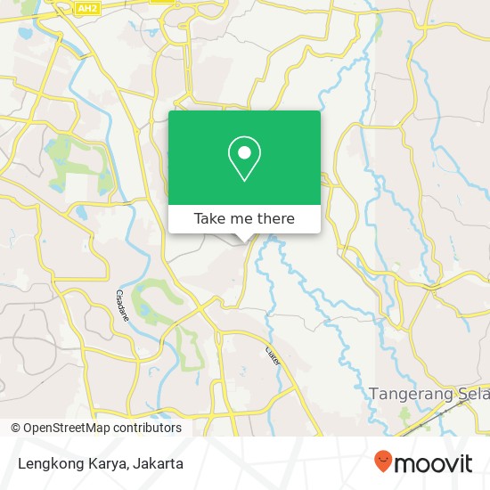 Lengkong Karya map