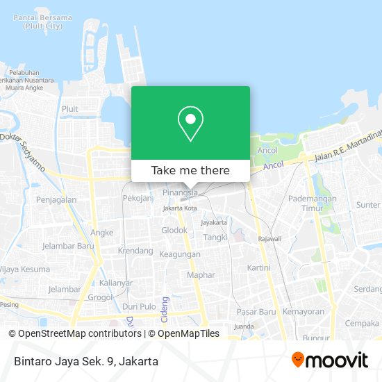 Bintaro Jaya Sek. 9 map