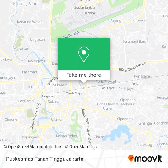 Puskesmas Tanah Tinggi map