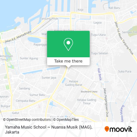 Yamaha Music School ~ Nuansa Musik (MAG) map