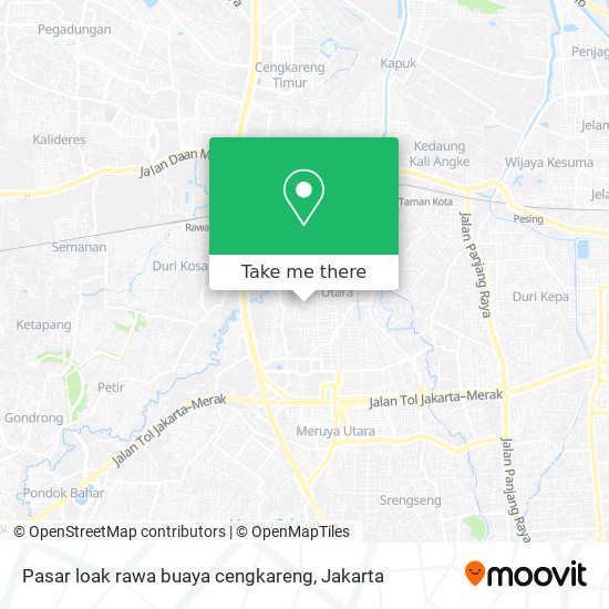 Pasar loak rawa buaya cengkareng map