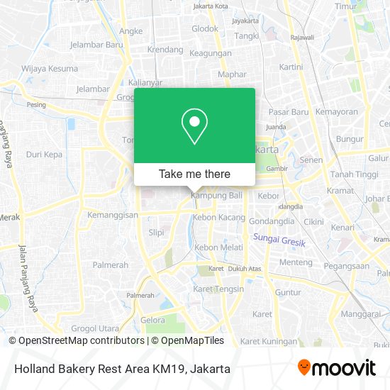 Holland Bakery Rest Area KM19 map