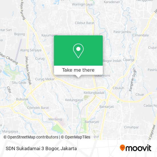 SDN Sukadamai 3 Bogor map