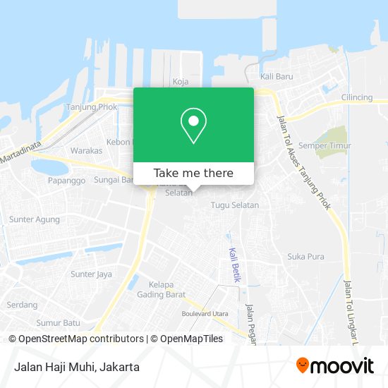 Jalan Haji Muhi map