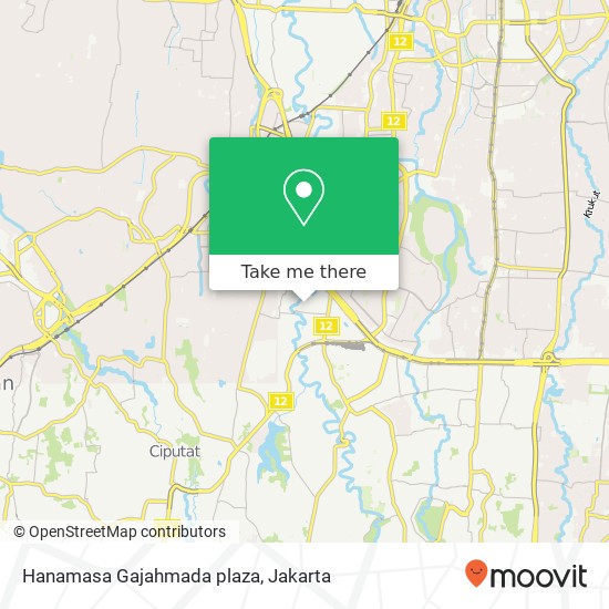 Hanamasa Gajahmada plaza map