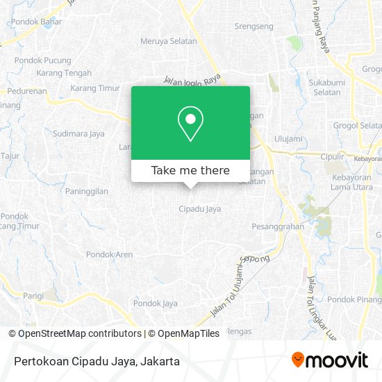 Pertokoan Cipadu Jaya map