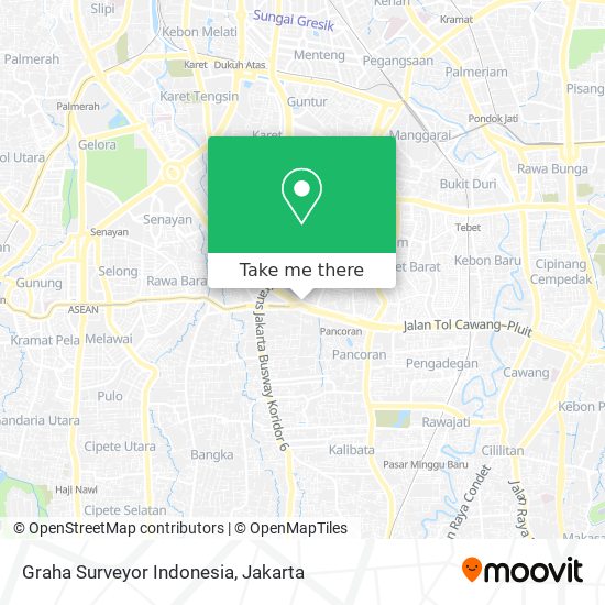 Graha Surveyor Indonesia map