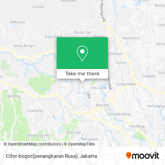 Cifor-bogor(penangkaran Rusa) map