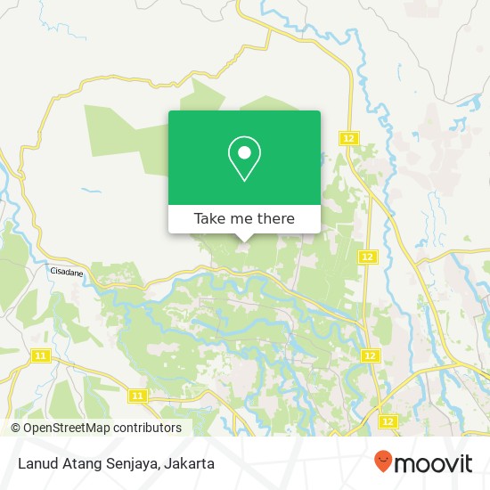 Lanud Atang Senjaya map