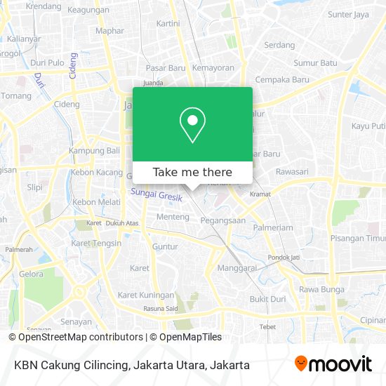 KBN Cakung Cilincing, Jakarta Utara map