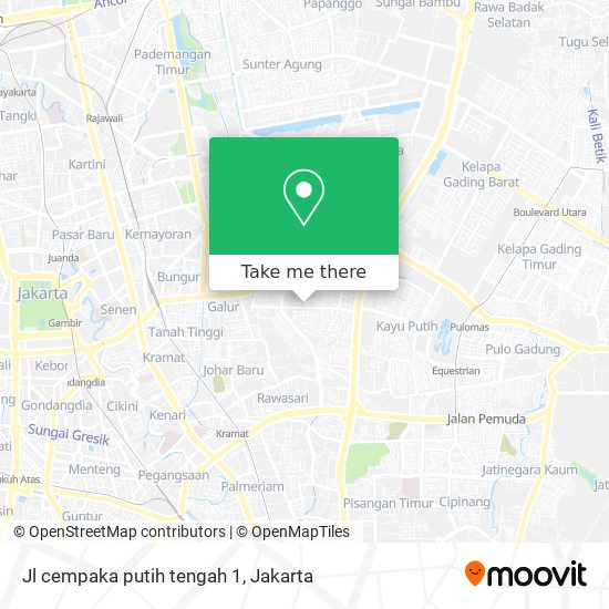 Jl cempaka putih tengah 1 map