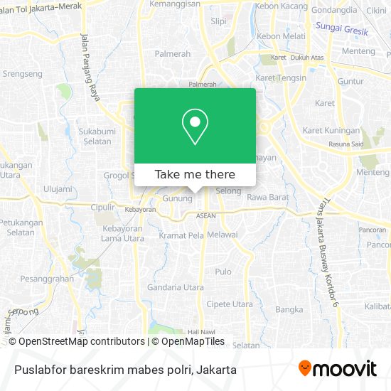 Puslabfor bareskrim mabes polri map