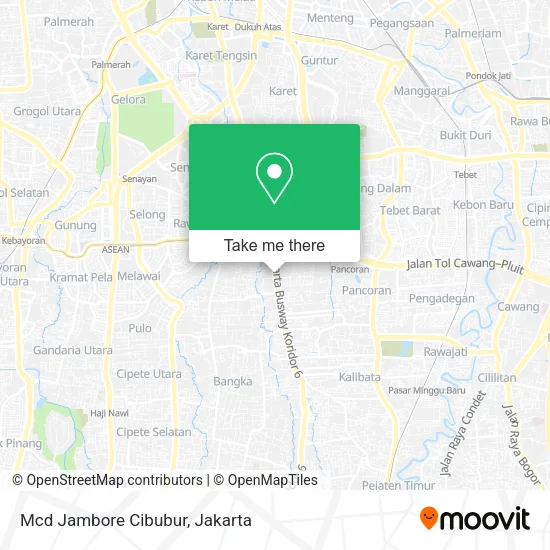 Mcd Jambore Cibubur map