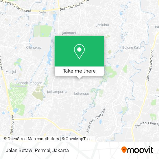 Jalan Betawi Permai map