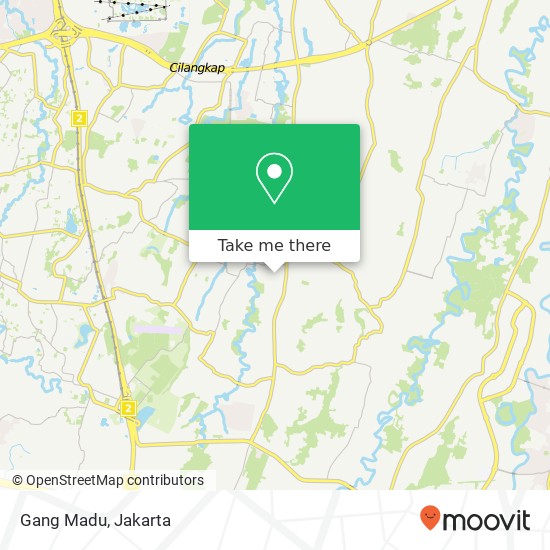 Gang Madu map