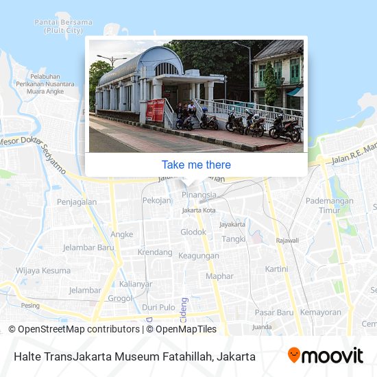 Halte TransJakarta Museum Fatahillah map