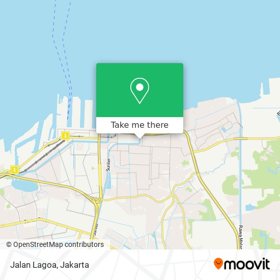 Jalan Lagoa map