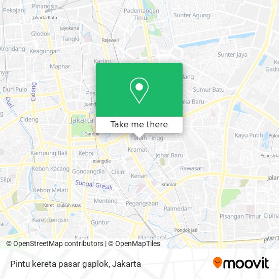Pintu kereta pasar gaplok map