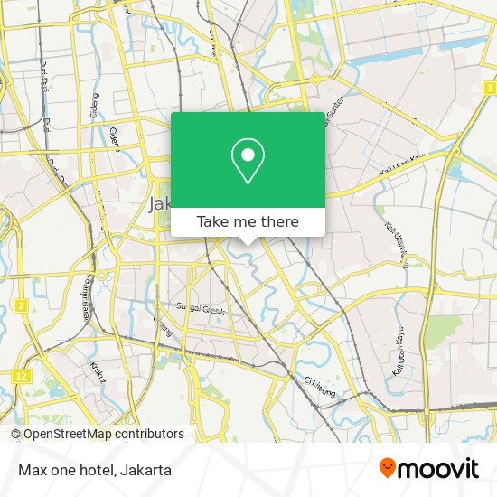 Max one hotel map