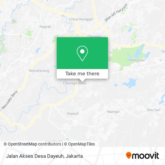Jalan Akses Desa Dayeuh map