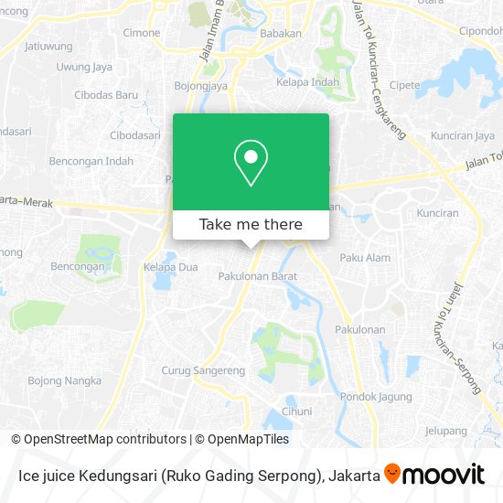 Ice juice Kedungsari (Ruko Gading Serpong) map