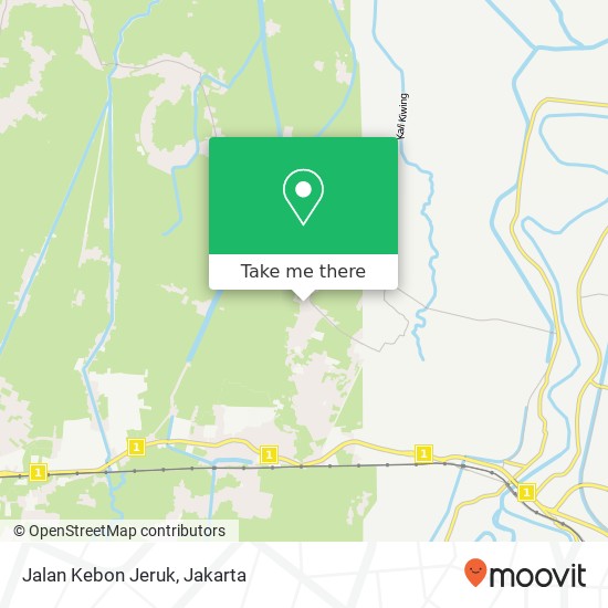 Jalan Kebon Jeruk map