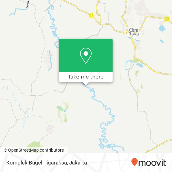 Komplek Bugel Tigaraksa map