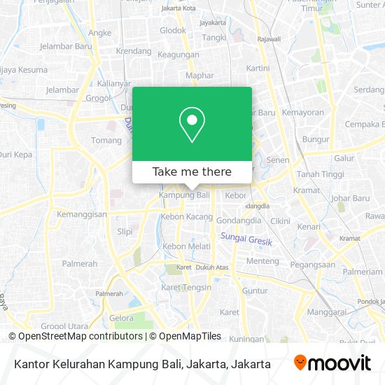 Kantor Kelurahan Kampung Bali, Jakarta map