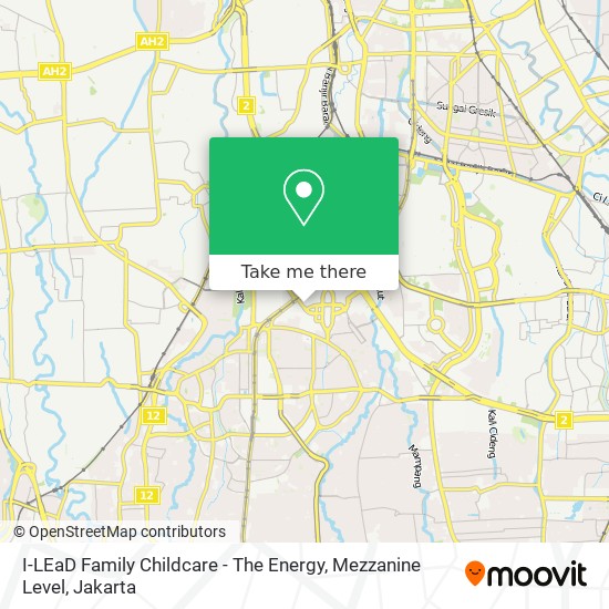 I-LEaD Family Childcare - The Energy, Mezzanine Level map