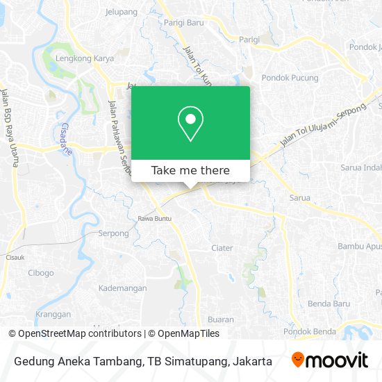 Gedung Aneka Tambang, TB Simatupang map