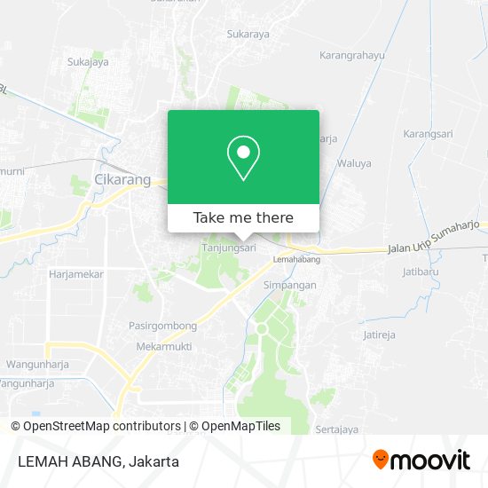 LEMAH ABANG map