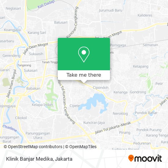 Klinik Banjar Medika map