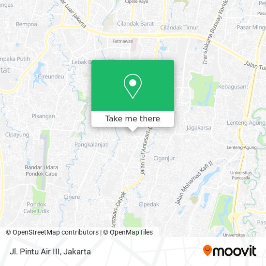 Jl. Pintu Air III map