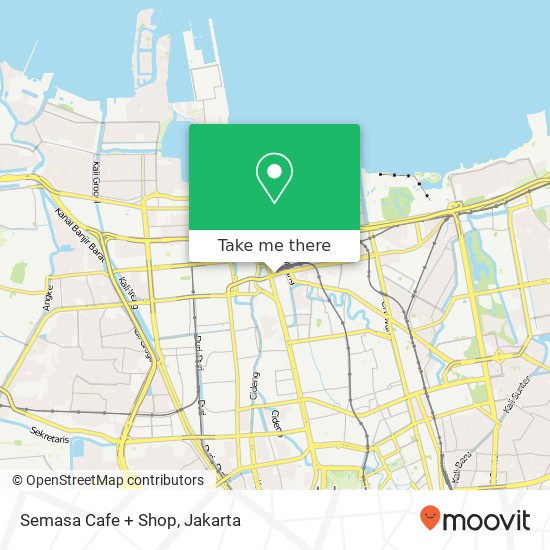 Semasa Cafe + Shop map