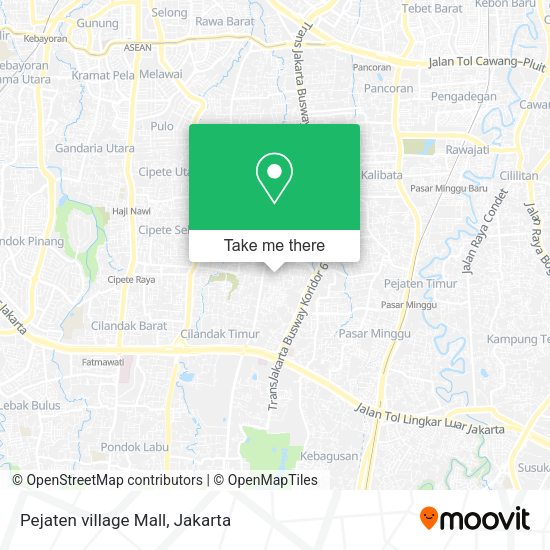 Pejaten Village Mall Map How To Get To Pejaten Village Mall In Jakarta Selatan By Bus Or Train?
