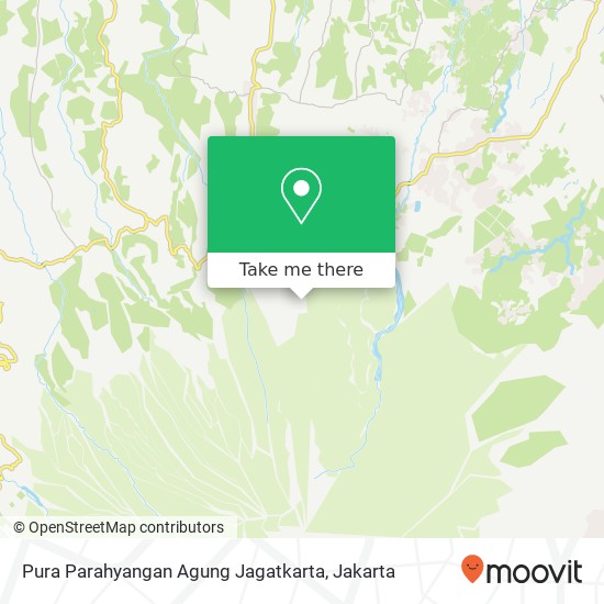 Pura Parahyangan Agung Jagatkarta map