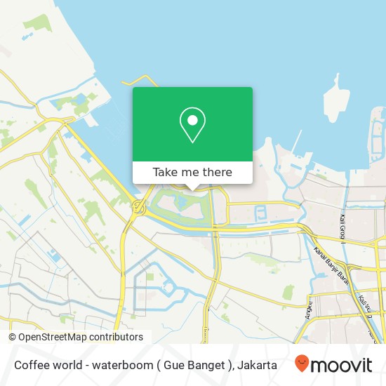 Coffee world -  waterboom ( Gue Banget ) map