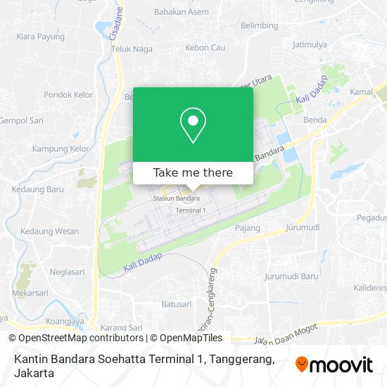 Kantin Bandara Soehatta Terminal 1, Tanggerang map